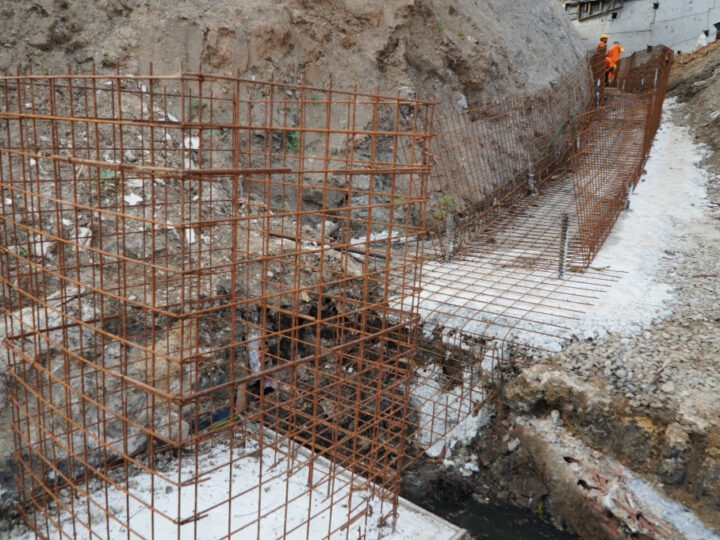 Obra de contenção de encosta no Lindo Parque entra na reta final