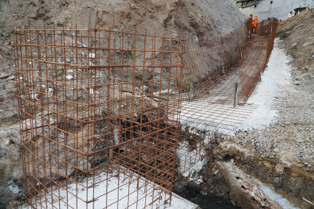 Obra de contenção de encosta no Lindo Parque entra na reta final