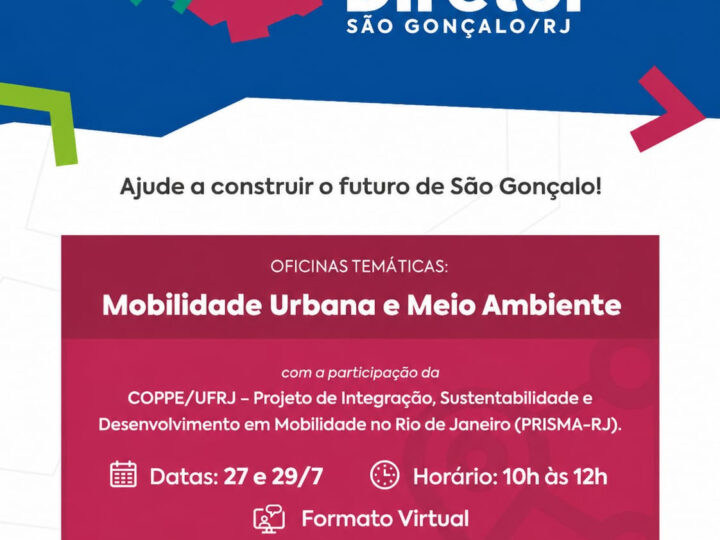 São Gonçalo promove oficinas online para a revisão do Plano Diretor com participação aberta à população