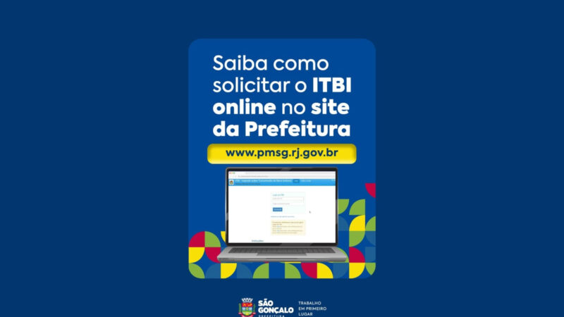 São Gonçalo disponibiliza solicitação de ITBI de forma online