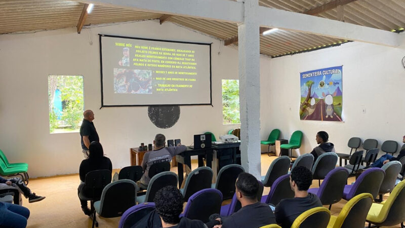 Equipes da ASAS participam de capacitação sobre armadilhas fotográficas
