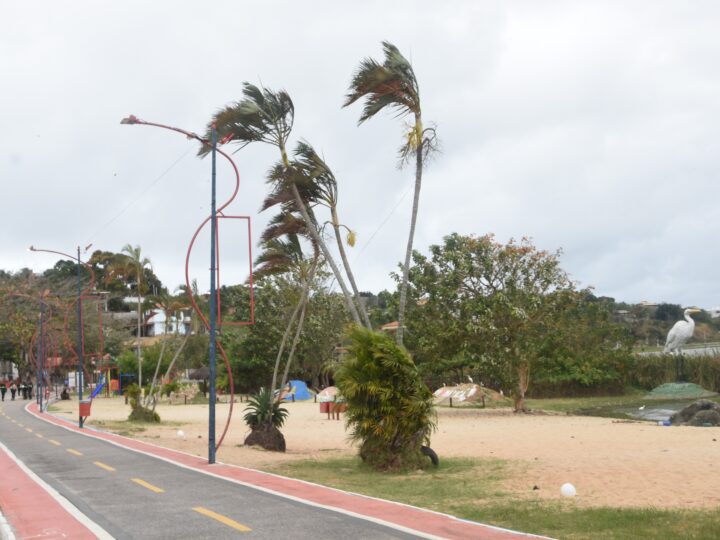 Maricá emite alerta de ventos fortes nesta sexta-feira (21/8)