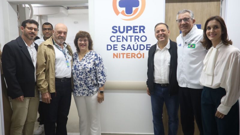 Rodrigo Neves recebe ministro Alexandre Padilha no Super Centro de Saúde, que será referência para o Brasil