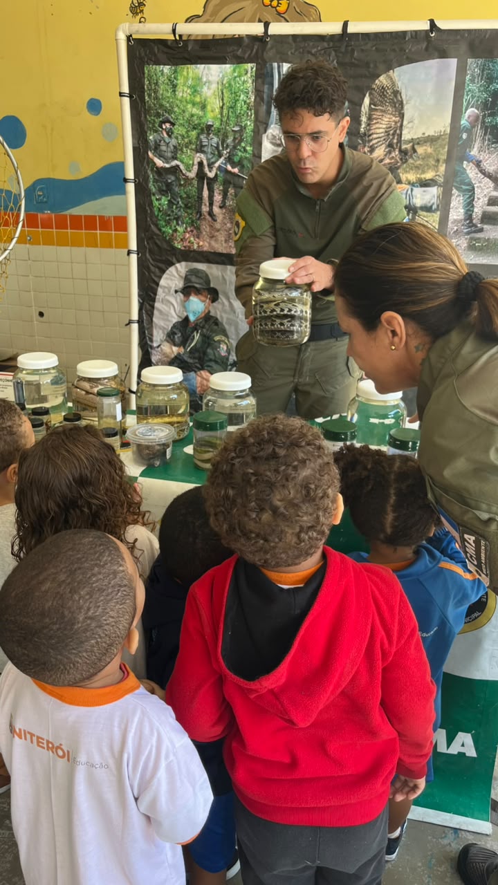 Educação ambiental reforça prevenção a queimadas nas escolas de Niterói
