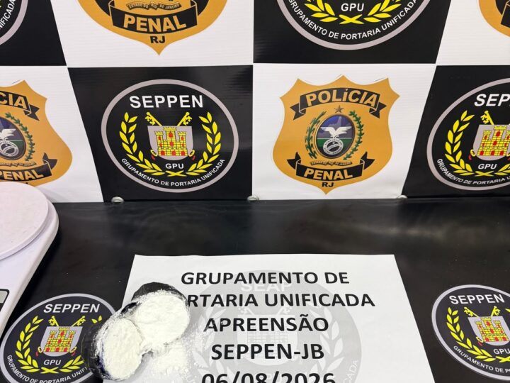 Polícia Penal impede entrada de drogas em presídio e prende duas visitantes