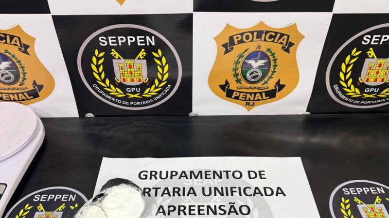 Polícia Penal impede entrada de drogas em presídio e prende duas visitantes