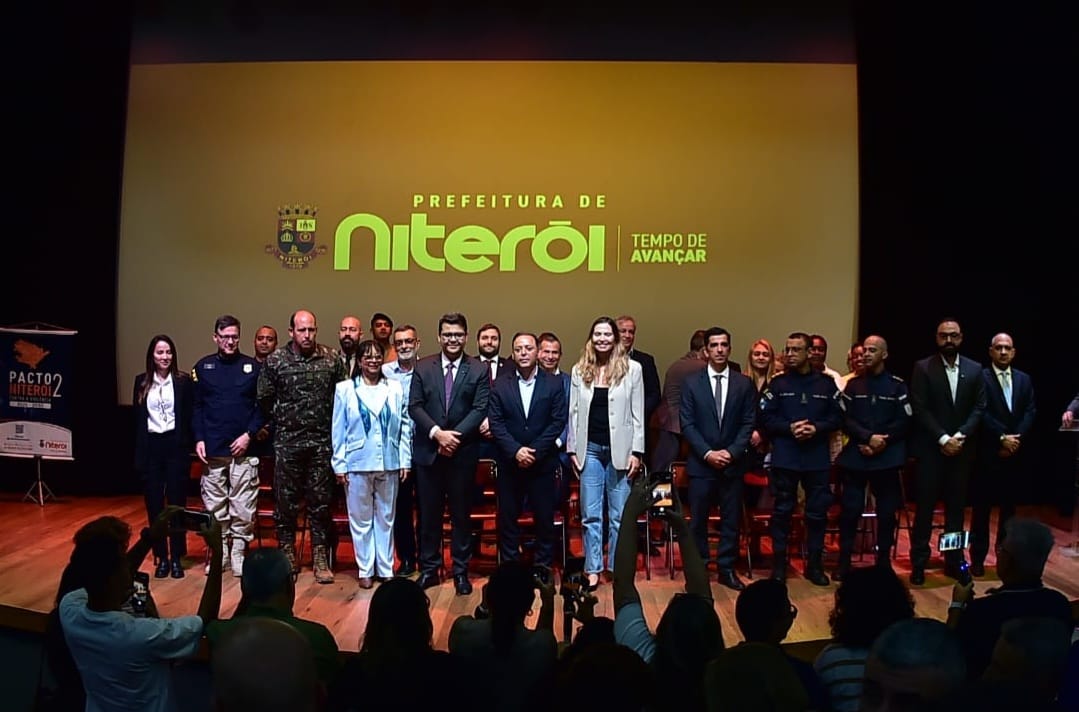 Prefeitura de Niterói lança segunda fase do Pacto Niterói Contra a Violência com foco na redução de roubos e mortes violentas