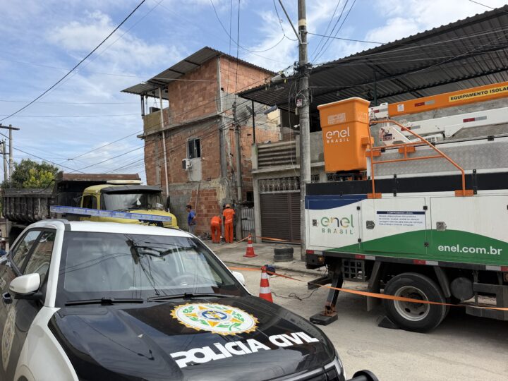 Polícia Civil apreende grande quantidade de materiais furtados da Enel em imóvel no Galo Branco, em São Gonçalo