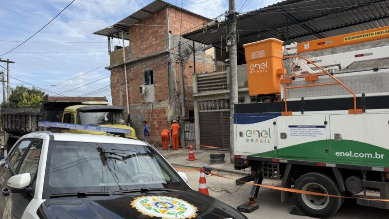 Polícia Civil apreende grande quantidade de materiais furtados da Enel em imóvel no Galo Branco, em São Gonçalo