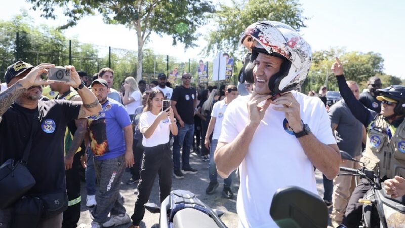 Douglas Ruas promete zerar IPVA de motos de até 180 cilindradas e criar crédito para motoboys