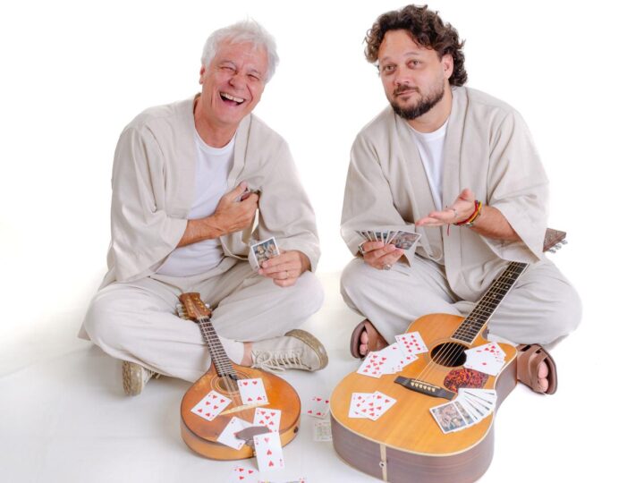 Léo Pinheiro e Sergio Chiavazzoli gravam DVD “Embaralhando 7”, no Theatro Municipal de Niterói 