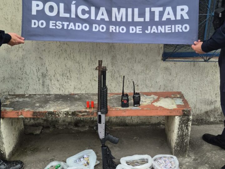 Equipes do 7º BPM detêm cinco suspeitos e apreendem espingarda durante operação em Várzea das Moças