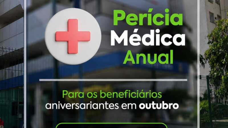 São Gonçalo convoca para revisão e perícia segurados que fazem aniversário em outubro