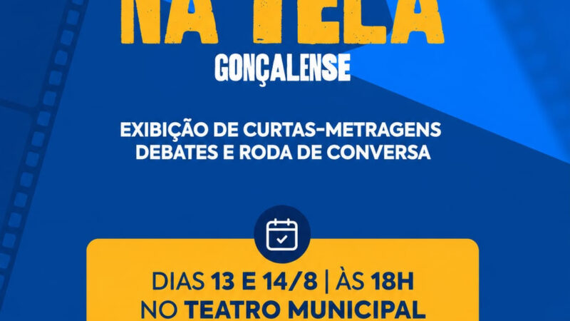 Mostra Na Tela Gonçalense reúne produções audiovisuais de São Gonçalo nesta semana