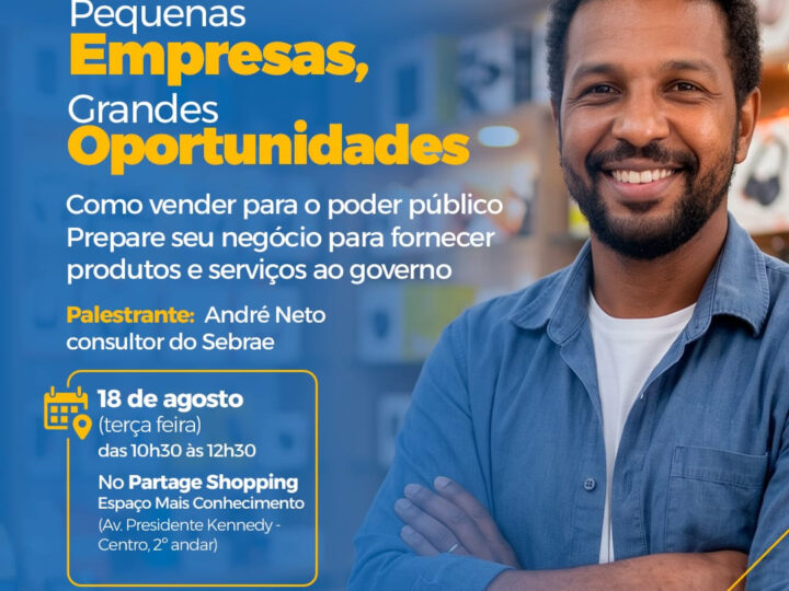 São Gonçalo inscreve para palestra com foco em vendas para microoemprendedores