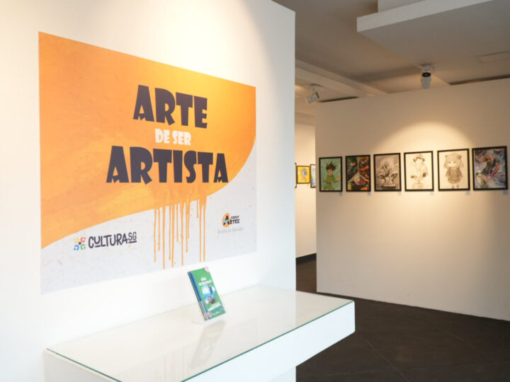 Exposição ‘A Arte de Ser Artista’ reúne trabalhos de 100 alunos na Casa das Artes
