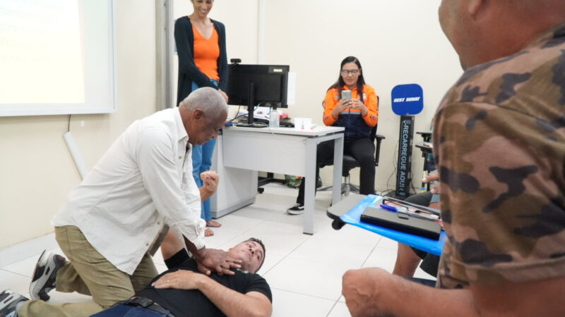 Defesa Civil realiza primeira aula dos Núcleos Comunitários de Proteção e Defesa Civil de mais quatro bairros