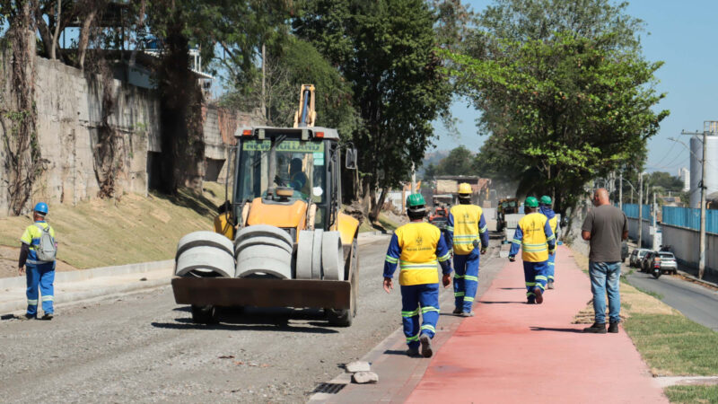 Obras do trecho 6 do MUVI avançam no Jardim Catarina