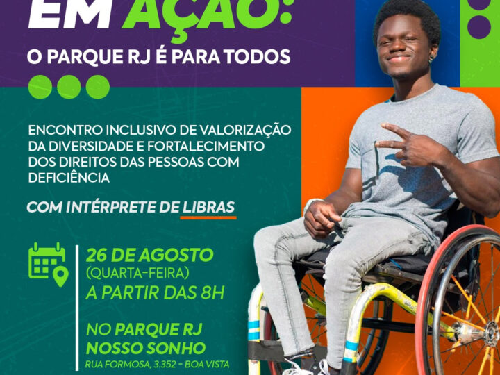São Gonçalo vai promover evento inclusivo na próxima quarta-feira no Parque RJ Nosso Sonho