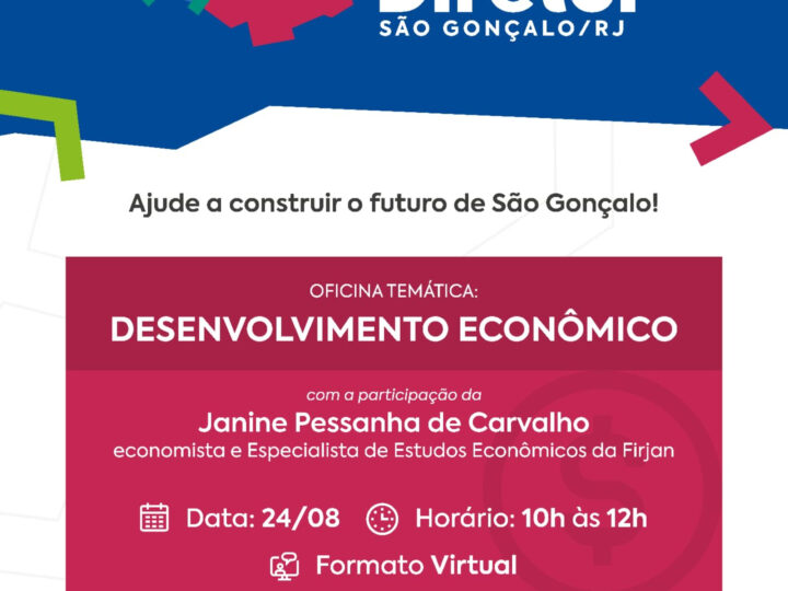 São Gonçalo promove mais uma oficina do Plano Diretor nesta segunda-feira (24)