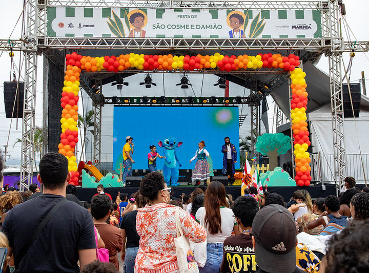 Maricá reúne famílias em festa de São Cosme e Damião na quadra da União de Maricá