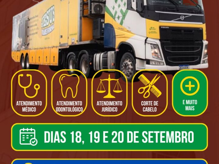 A Carreta Missionária está chegando!!