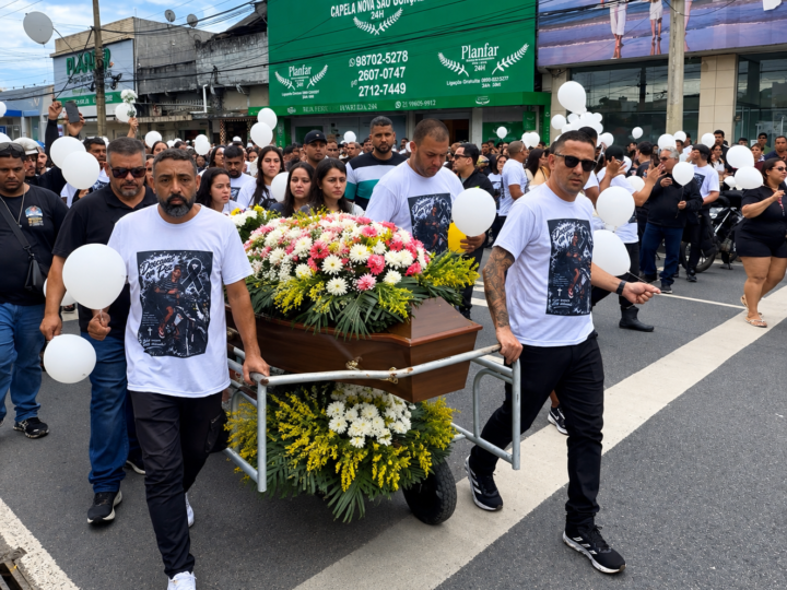 Último adeus a Danilo: jovem Morto durante abordagem policial é sepultado em São Gonçalo