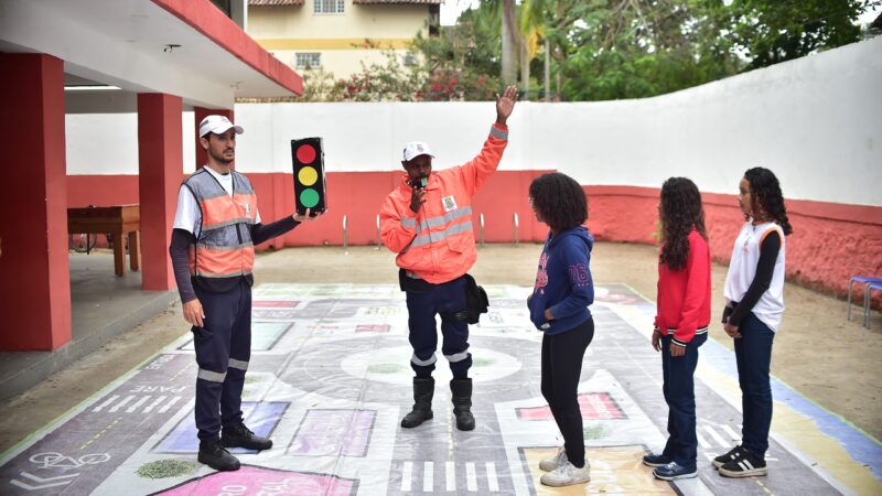 Semana Nacional do Trânsito: Prefeitura leva educação para o trânsito a alunos de escolas do município