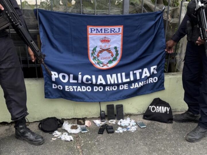 Três são presos com drogas durante ação do 12º BPM em Santa Rosa, Niterói