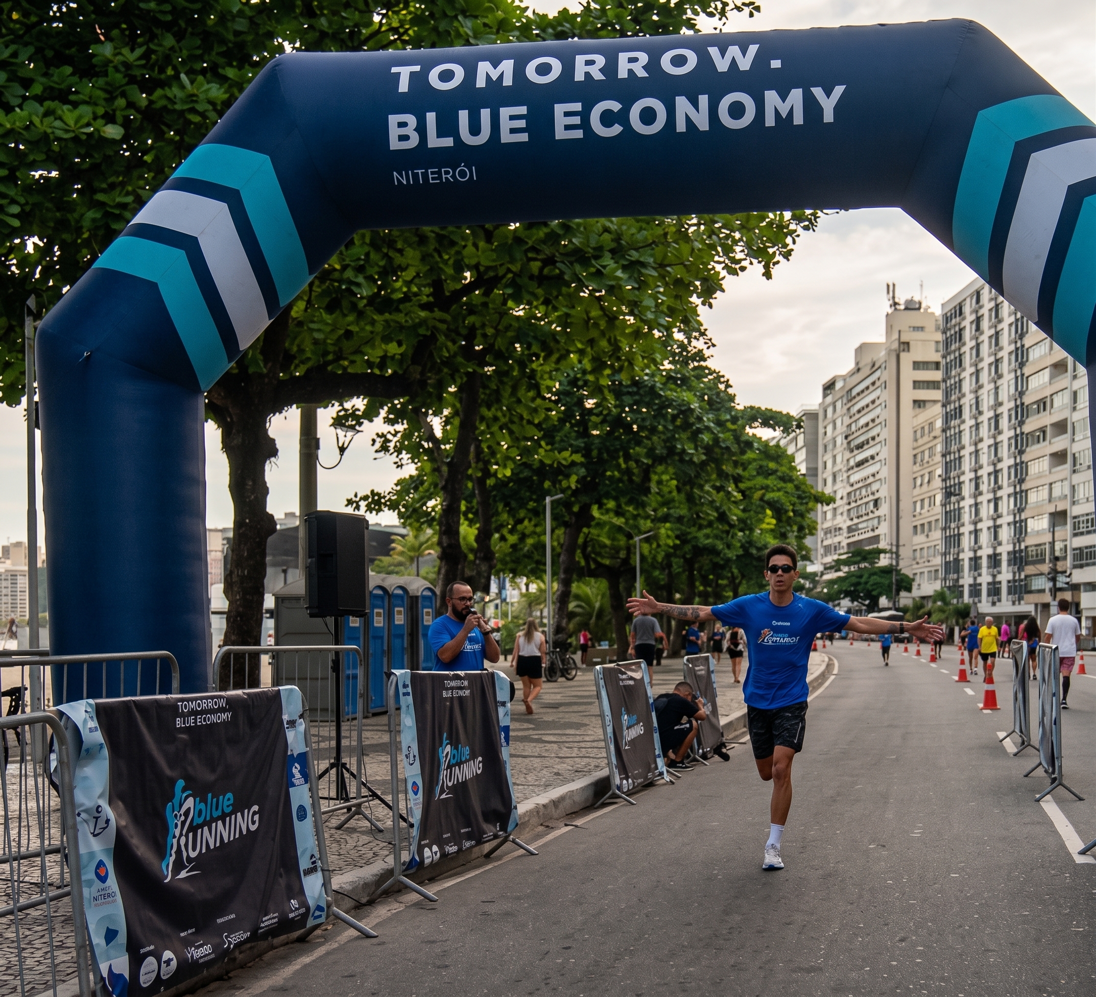 Niterói recebe segunda edição da Blue Running na orla de Icaraí no dia 22 de novembro