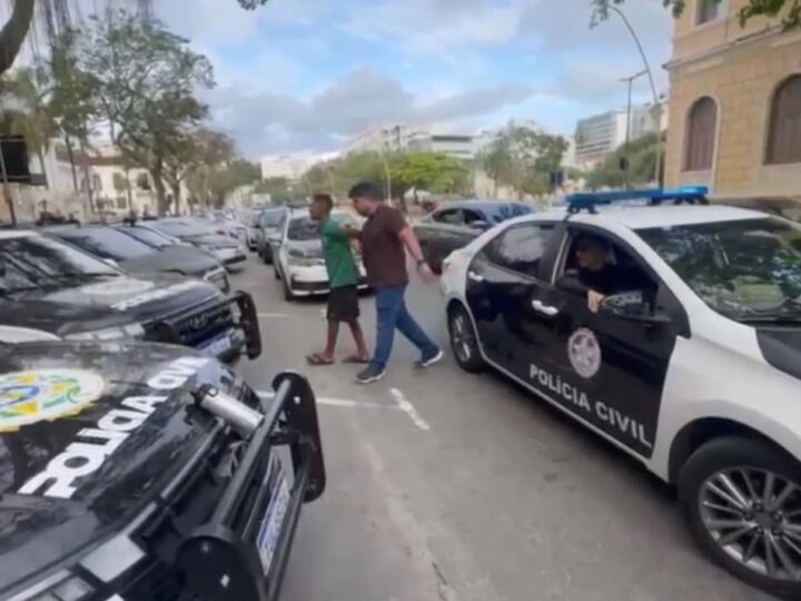 POLÍCIA CIVIL PRENDE FORAGIDO ACUSADO DE ROUBO E EXTORSÃO NA RODOVIÁRIA DE NITERÓI