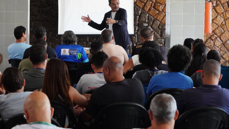 São Gonçalo promove capacitação e reforça compromisso com a inclusão no esporte
