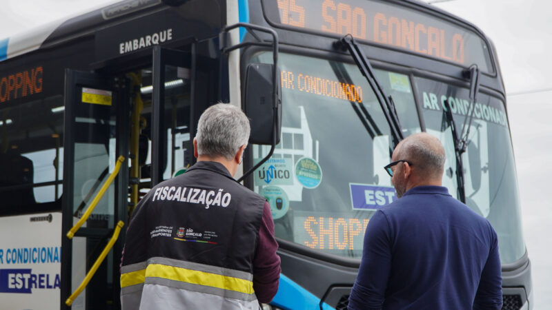 São Gonçalo realiza vistoria de ônibus no Boa Vista