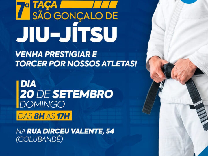 São Gonçalo realiza competição de Jiu-jítsu neste domingo 