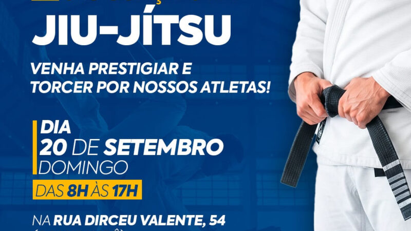 São Gonçalo realiza competição de Jiu-jítsu neste domingo 