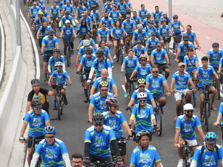 2º Passeio Ciclístico do MUVI reúne gonçalenses em manhã de esporte e lazer