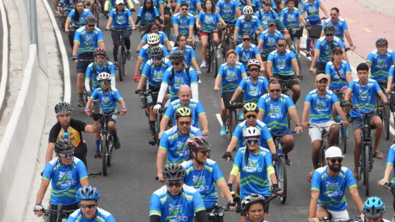 2º Passeio Ciclístico do MUVI reúne gonçalenses em manhã de esporte e lazer