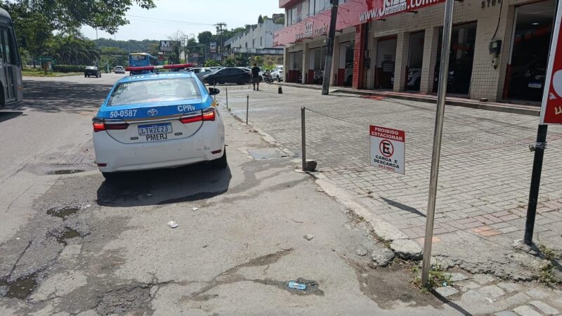 Após denúncia do Factho Jornalismo, BPRv e Prefeitura atuam para garantir o direito de ir e vir dos pedestres na RJ-104