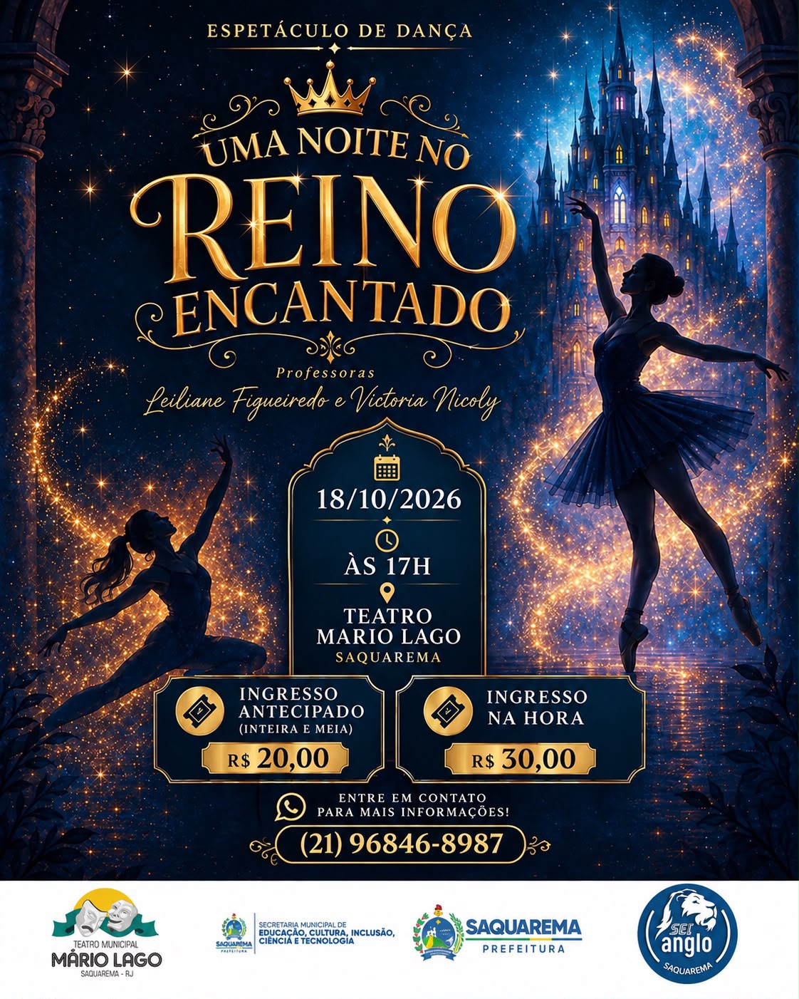 Teatro Mário Lago terá palestra sobre a relação entre Deus e a ciência e espetáculo infantil no fim de semana em Saquarema