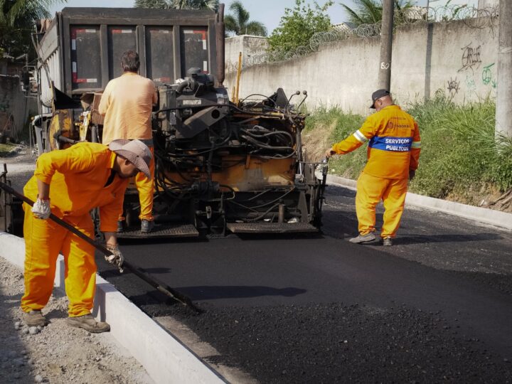Obra de pavimentação melhora acesso ao bairro Salem
