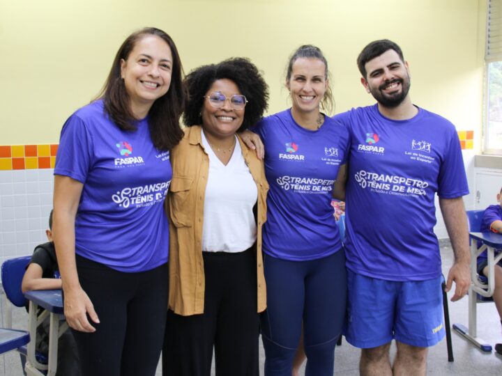 Prefeitura de Niterói e Transpetro se unem em projeto gratuito de tênis de mesa no Espaço Nova Geração 