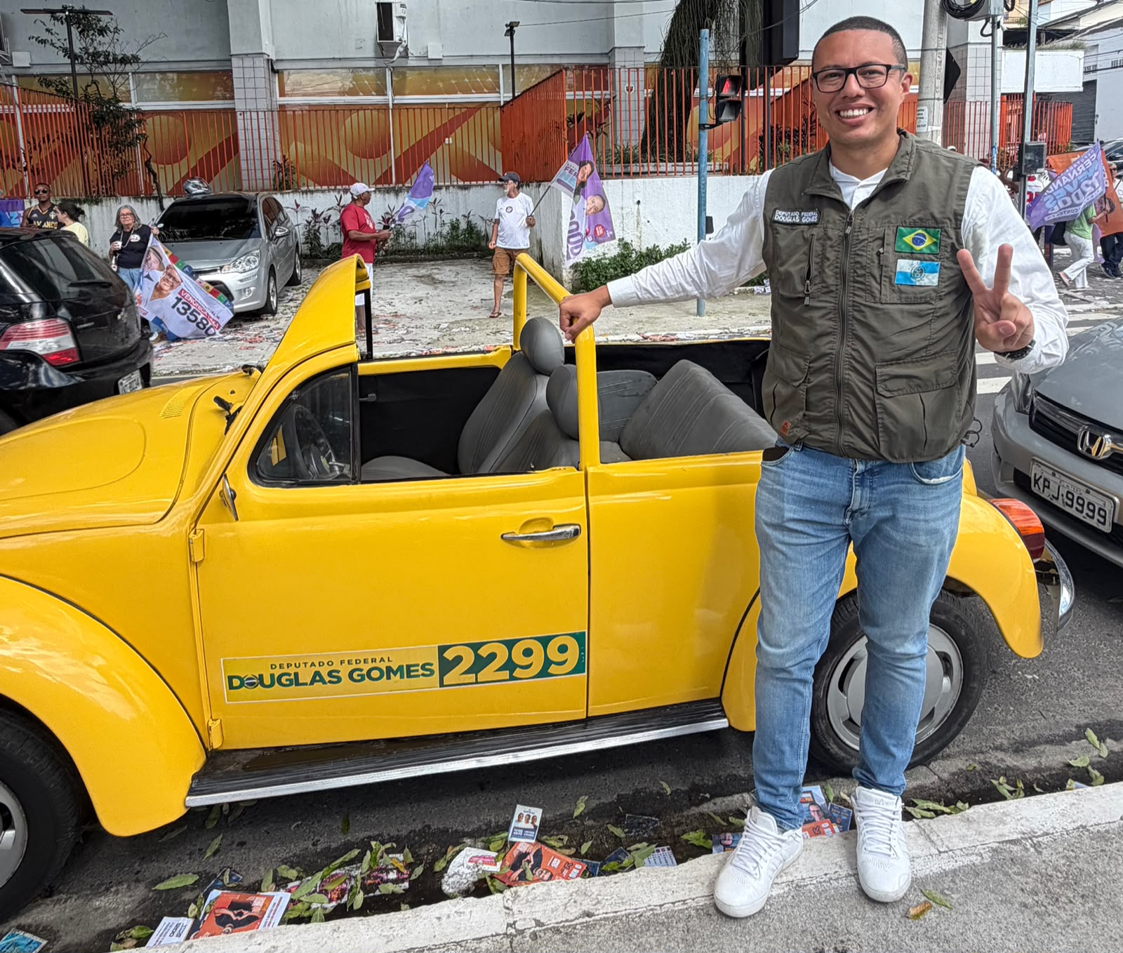 DOUGLAS GOMES, DE NITERÓI, É ELEITO DEPUTADO FEDERAL PELO RIO DE JANEIRO