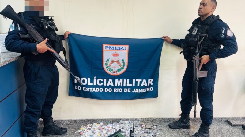 GAT do 12º BPM prende três suspeitos de envolvimento na invasão do Santo Cristo, em Niterói