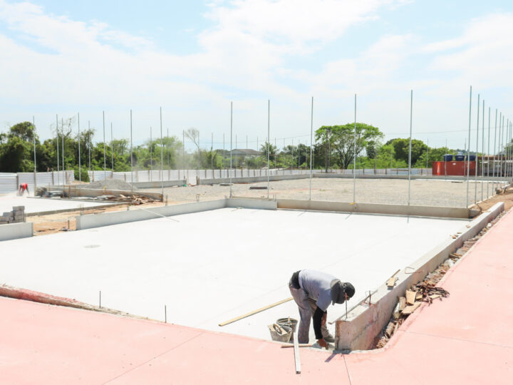Novo complexo esportivo no Jardim Bom Retiro começa a tomar forma