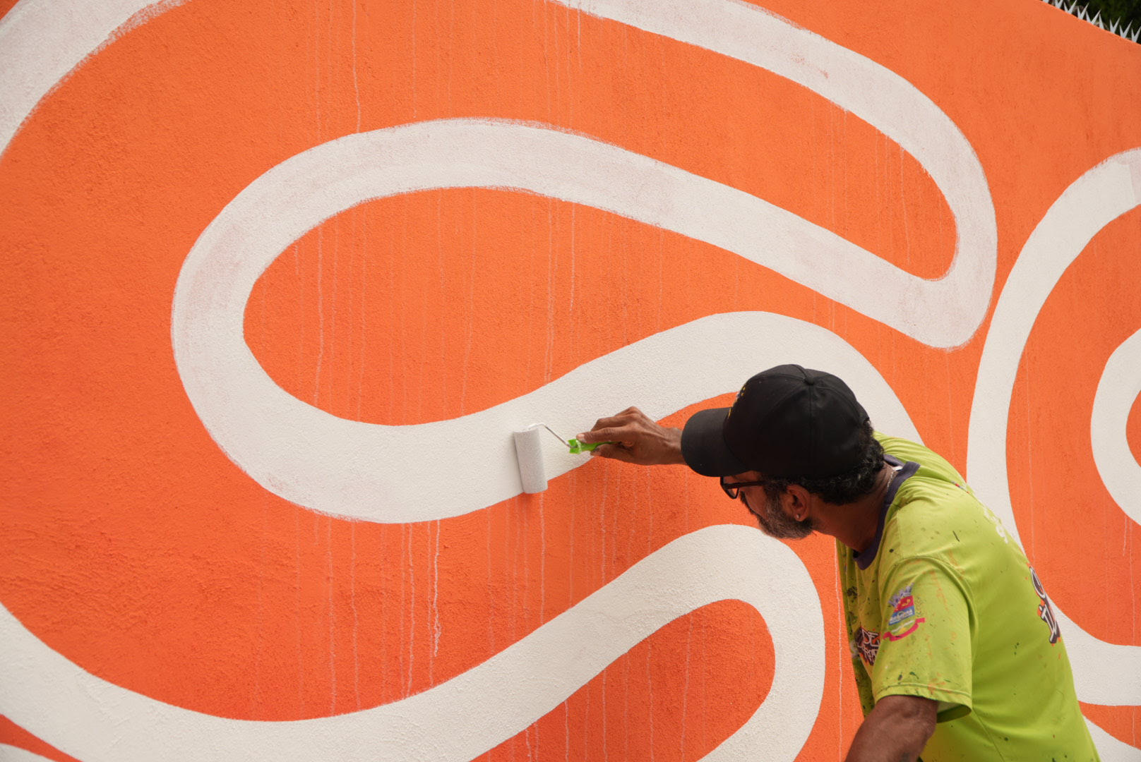 Cidade Ilustrada prepara novo painel em homenagem aos trabalhadores do MUVI