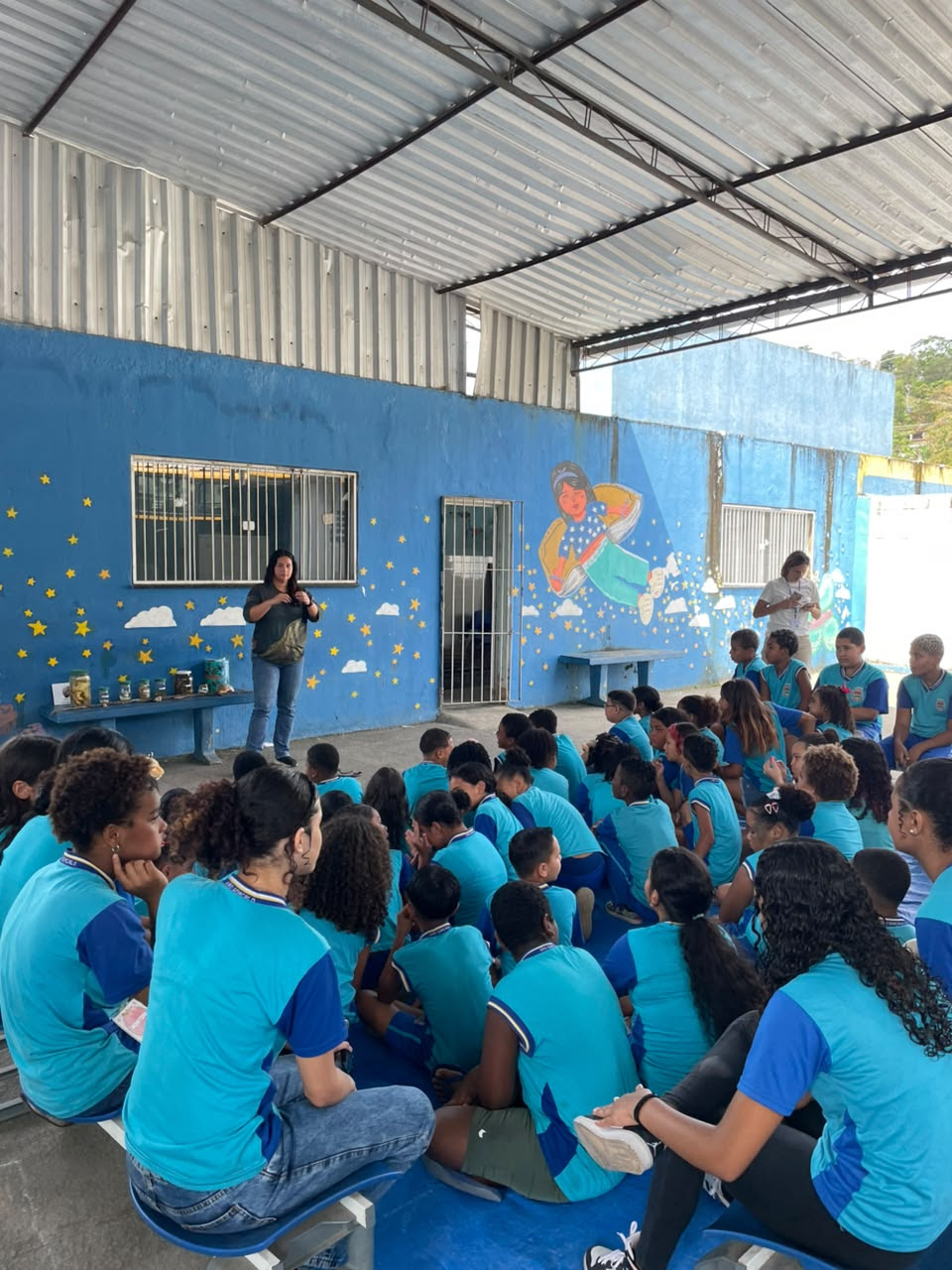 Estudo Vivo leva ações de proteção à fauna para alunos da rede municipal