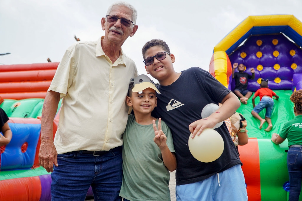 Centro de reabilitação reúne pacientes em festa pelo Dia das Crianças