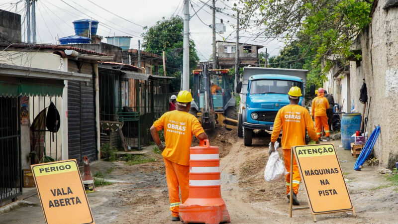 Obras de infraestrutura no Complexo do Salgueiro seguem a todo vapor
