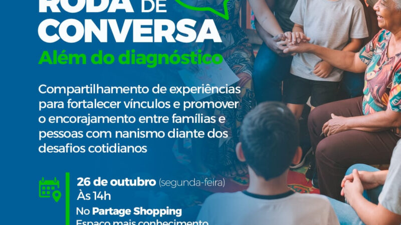 São Gonçalo promove roda de conversa sobre os desafios do nanismo