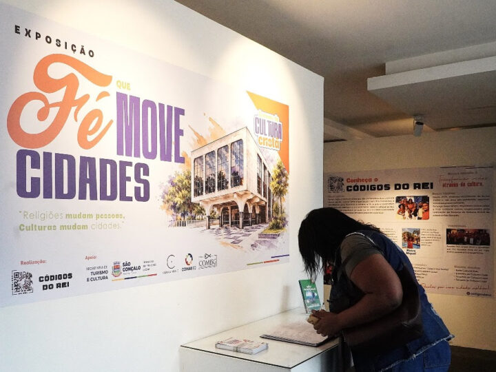 Casa das Artes de São Gonçalo recebe exposição que retrata a cultura cristã